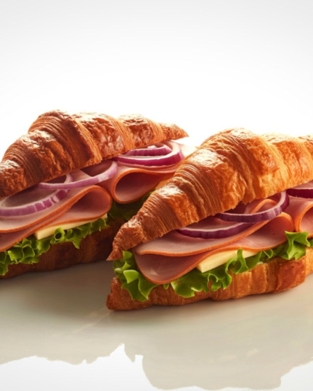 Ham and Cheese Croissant