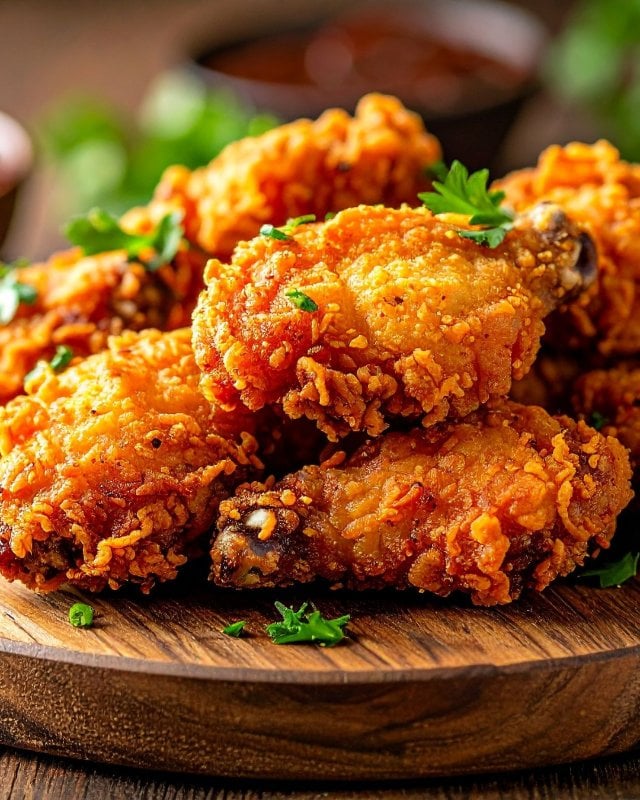 Fried Chicken Wontons