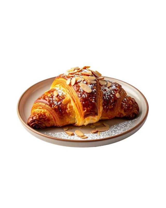 Croissant Almond, Chocolate, Butter, Pretzel