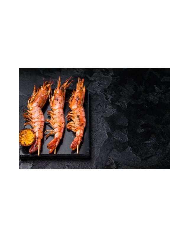 Grilled Shrimp with Lemon and Horseradish Aioli