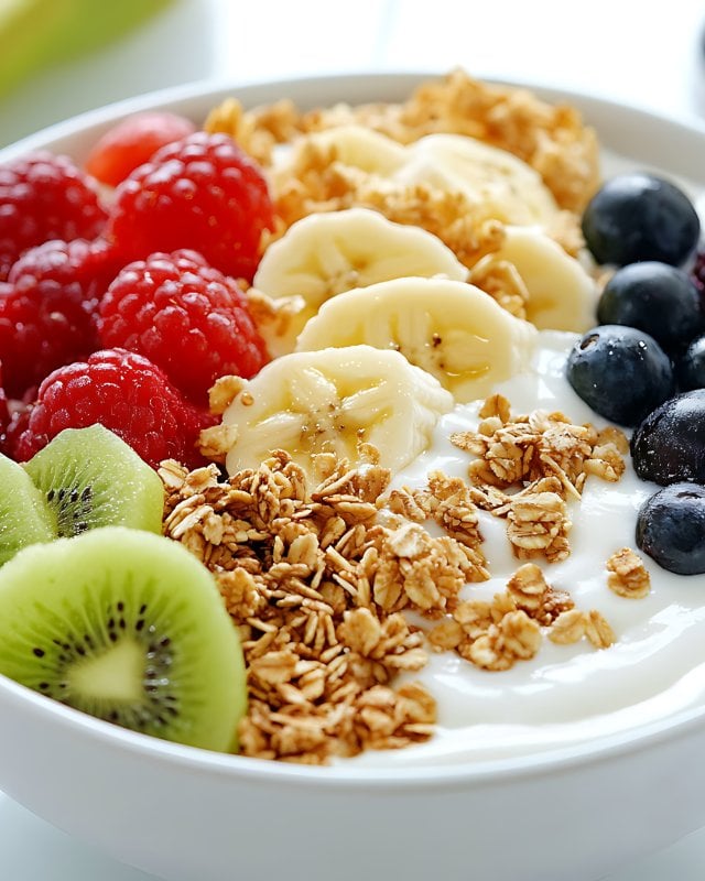 Yogurt with Gluten Free Granola