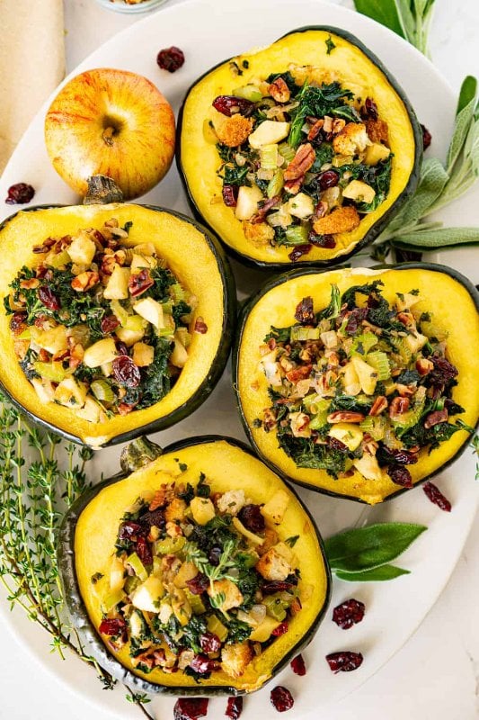 Stuffed Acorn Squash