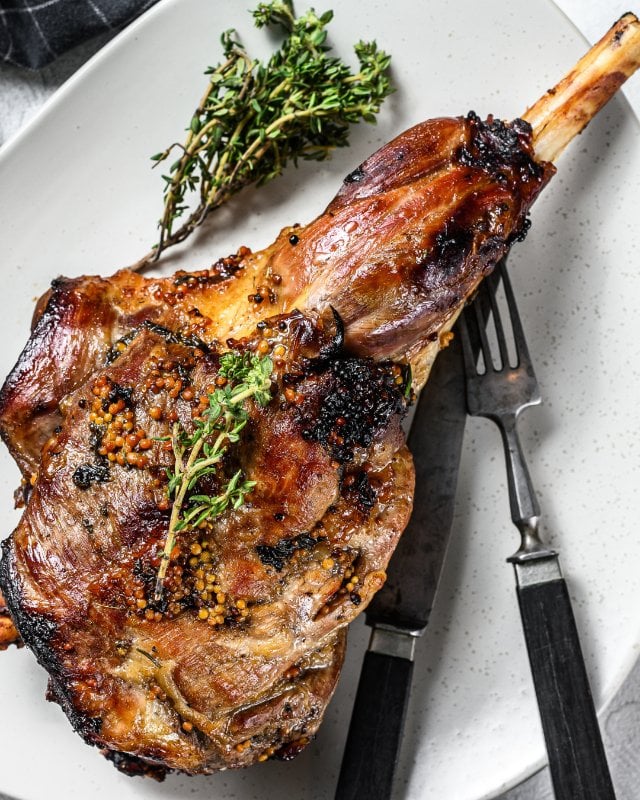 Tuscan Style Roasted Leg of Lamb (GF) |