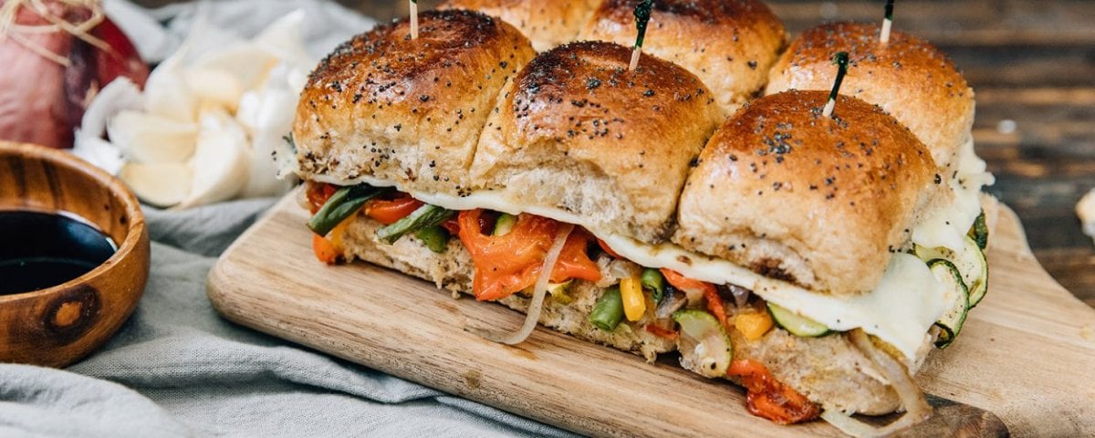 Vegetarian Sliders (2 Pieces)