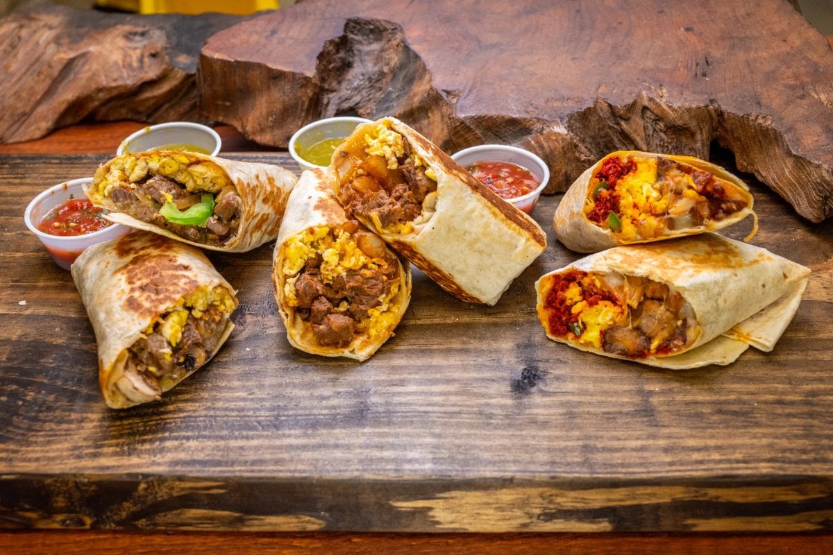 Breakfast Burrito Platter