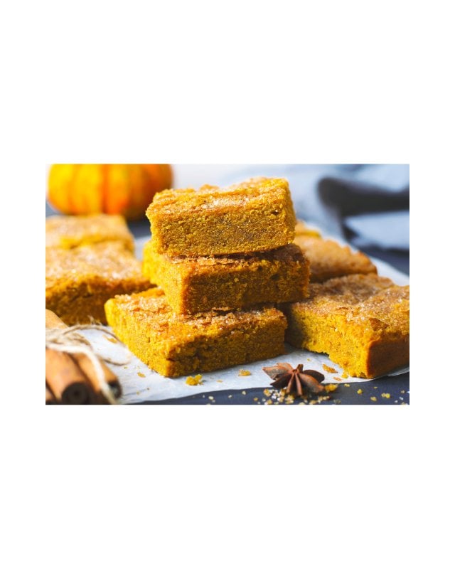Pumpkin Spiced Blondies