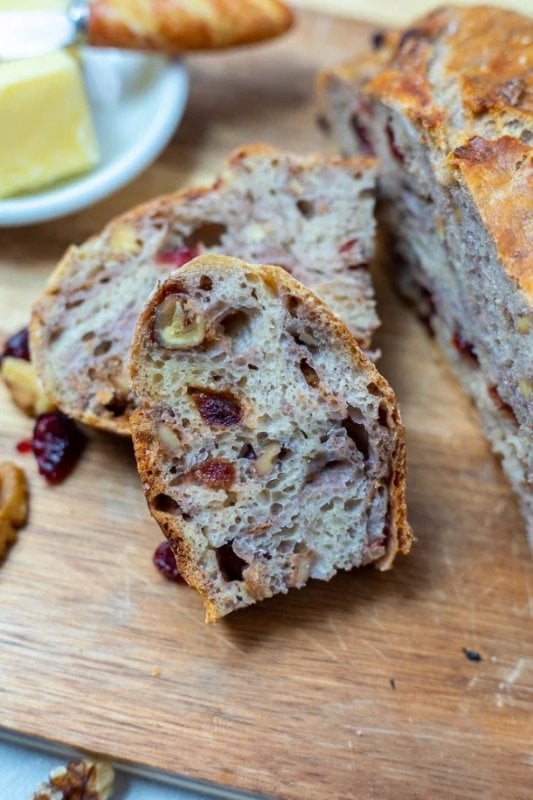 Walnut Cranberry Bread