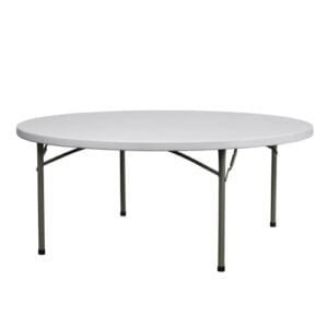 72″ Round Table (fits 10 – Max 12 person)