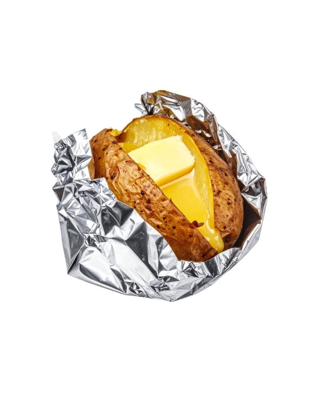 Baked Sweet Potatoes with Cinnamon Butter