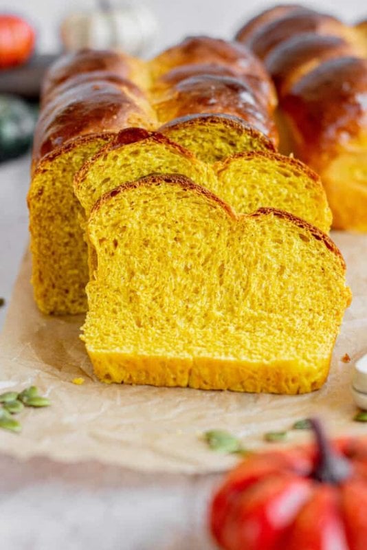 Pumpkin Brioche